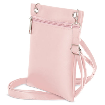 Sac bandoulière en similicuir rose