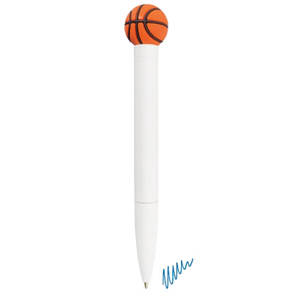 Anti-Stress-Kugelschreiber Basketball