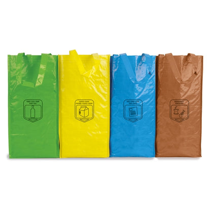 Set Recycling-Taschen Griffe 4