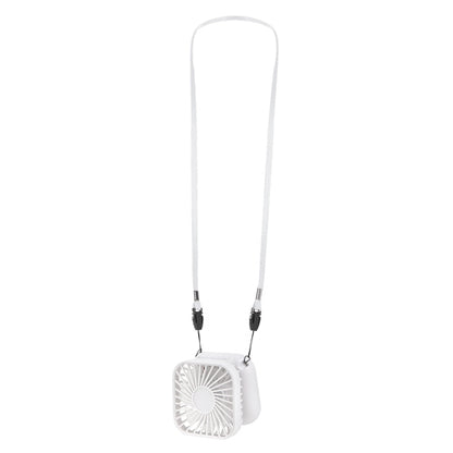Ventilador Portátil Recargable Cuello Blanco