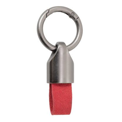 Llavero Cuero Rojo Desmontable
