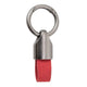 Llavero Cuero Rojo Desmontable