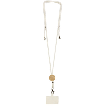 Lanyard Eco Algodón y Bambú