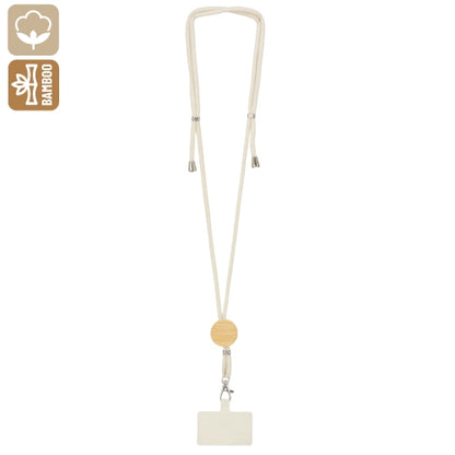 Lanyard Eco Algodón y Bambú