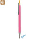 Bolígrafo Aluminio y Bambú Rosa