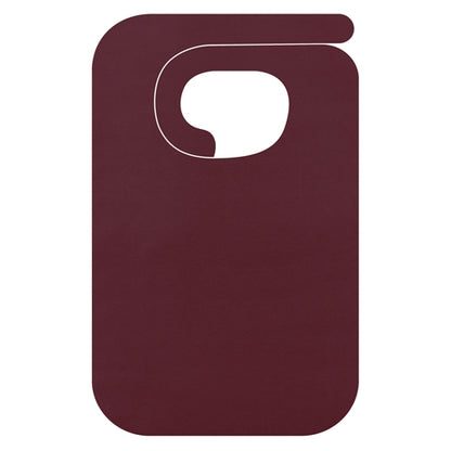 Babero desechable non woven burdeos
