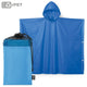 Poncho Impermeable Azul rPET