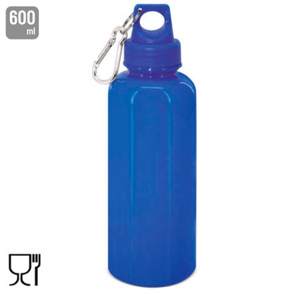 Bidón 600ml Mosquetón Azul
