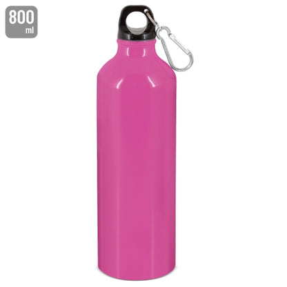 Flasche Aluminium Karabiner 800ml Fuchsia