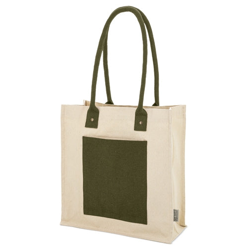 "SURAT" RECYCELTE BAUMWOLLTASCHE AUS CANVAS