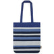 "TRINITY" GESTREIFTE TASCHE AUS RECYCELTER BAUMWOLLE
