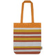 "TRINITY" GESTREIFTE TASCHE AUS RECYCELTER BAUMWOLLE