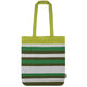 "TRINITY" GESTREIFTE TASCHE AUS RECYCELTER BAUMWOLLE