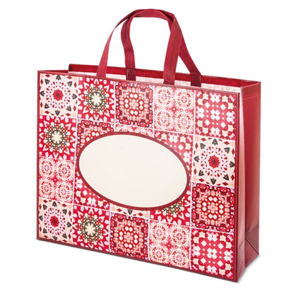Bolsa Non Woven Estampado Roja