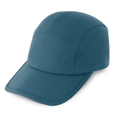 Gorra Deportiva Plegable Azul Petróleo