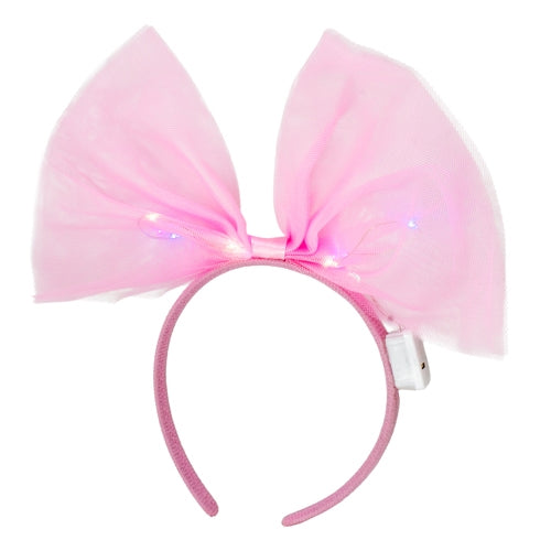 Diadema con Luces LED Rosa