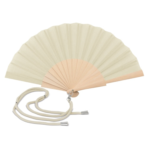 Abanico Calpe Crema Madera