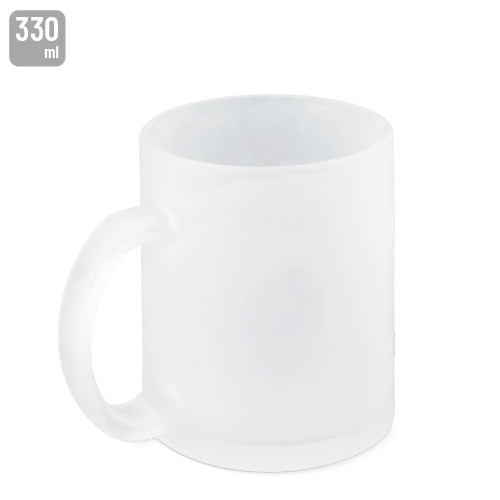 Jarra Sublimación Cristal Esmerilado 330 ml