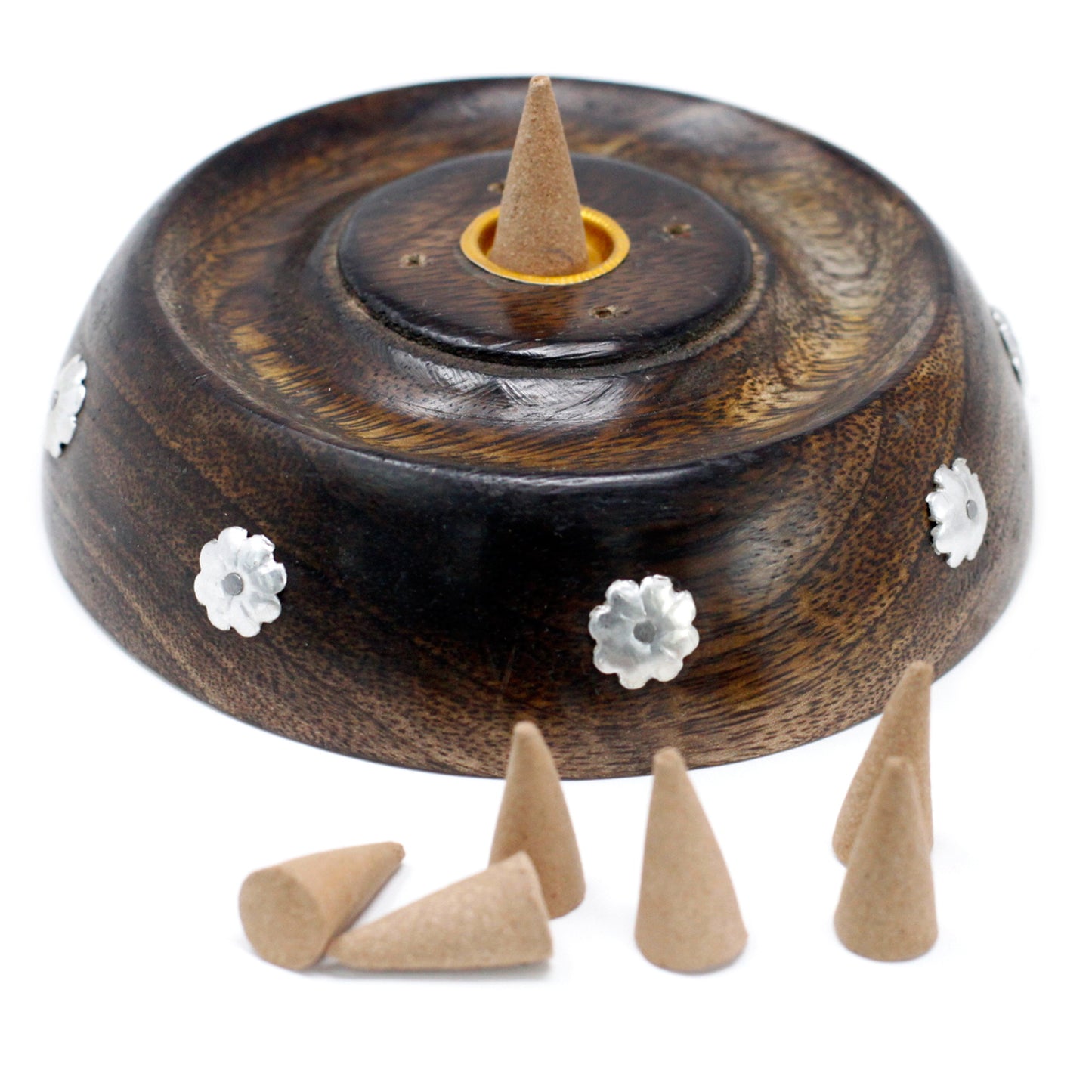 Kegel- und Stabbrenner – Verschiedene Designs – Mangoholz
