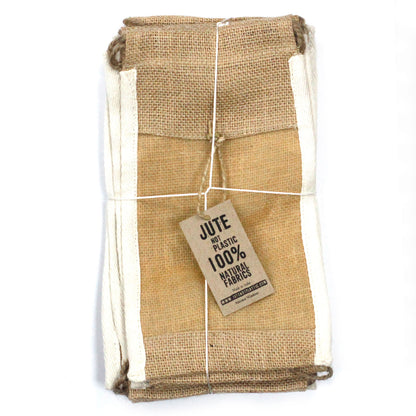 Bolsa Grande Yute Lavada 26x15cm