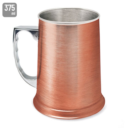 Doppelschichtiger Edelstahlkrug 375 ml Cb