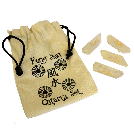 Kompass Quarzstein Set Punkte
