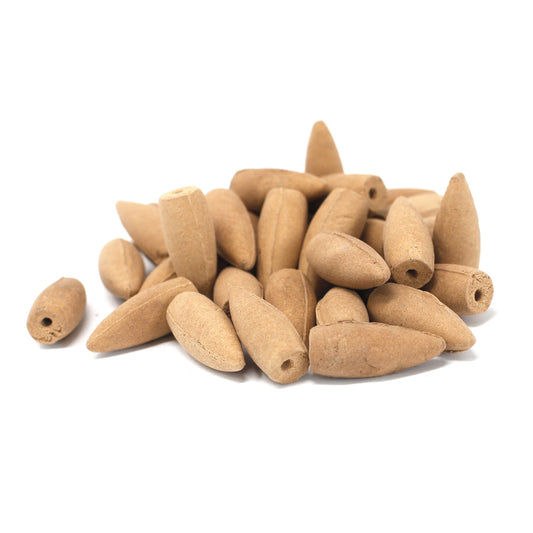 Schachtel mit Backflow-Räucherkegeln 500 g – Vanille (ca. 225 Stück)