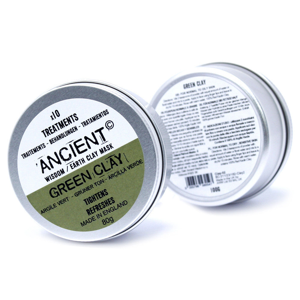 Grüne Tonmaske 80g