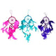 Atrapasueños Bali aro mediano - Turquesa/Rosa/Morado (Colores Surtidos)