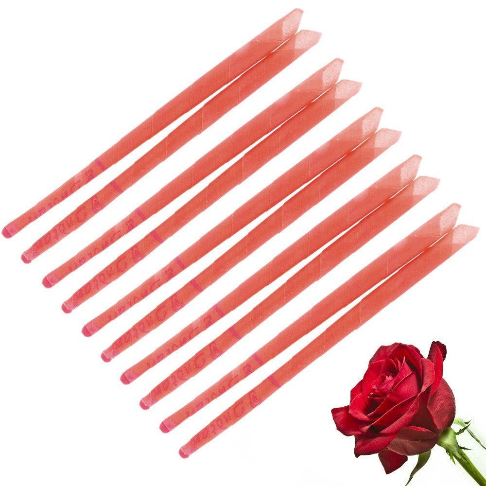 1 x aromatische Rosen-Ohrkerzen