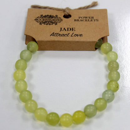Brazalete de Energía Jade 8mm