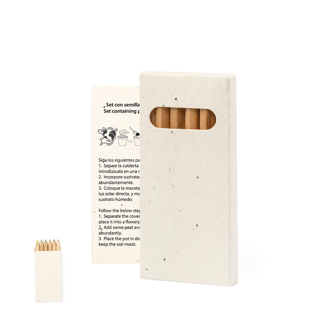 Caja Lápices Semillas (lote de 25)