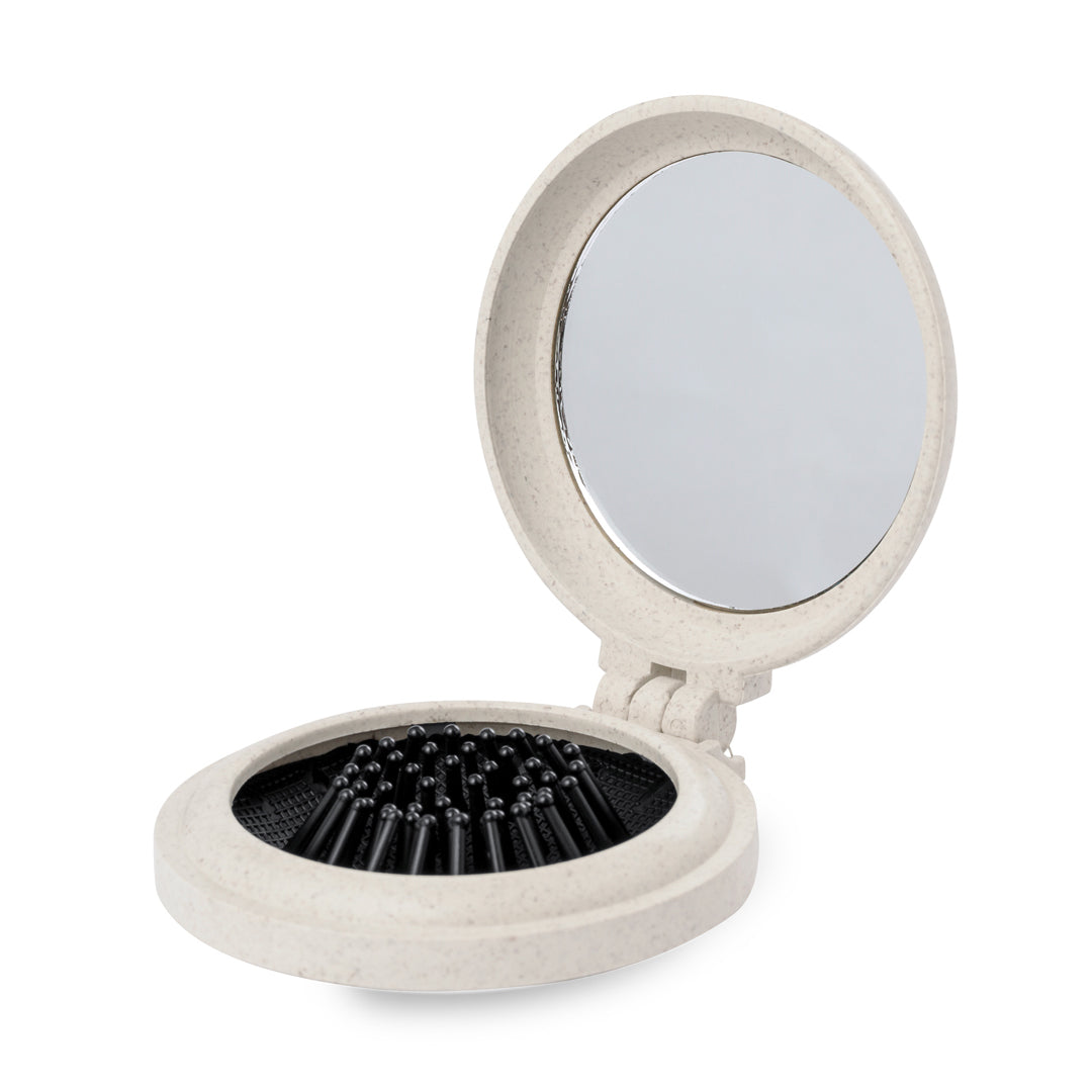 Brosse à cheveux avec miroir (lot de 50)
