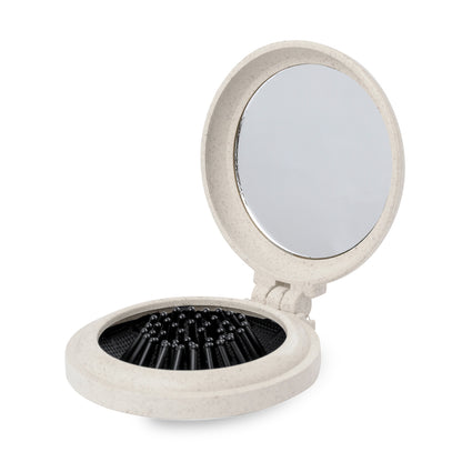 Brosse à cheveux avec miroir (lot de 50)