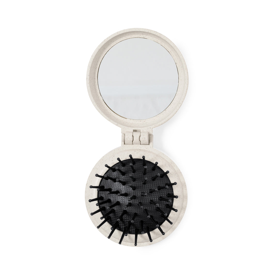 Brosse à cheveux avec miroir (lot de 50)