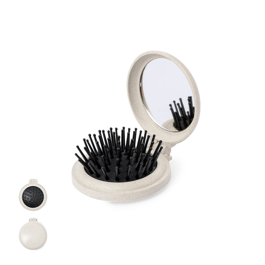 Brosse à cheveux avec miroir (lot de 50)