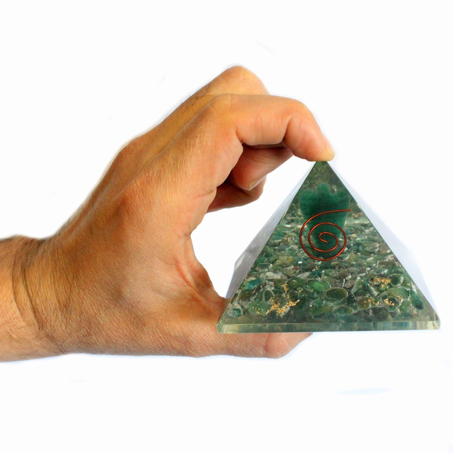 Große Orgonitpyramide 70mm - Angelo