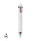 Bolígrafo 8 Colores ABS Pulsadores Ergonómico
