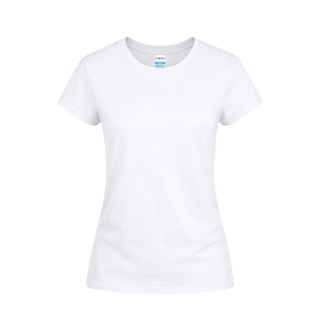 Camiseta Mujer Blanca (lote de 100)
