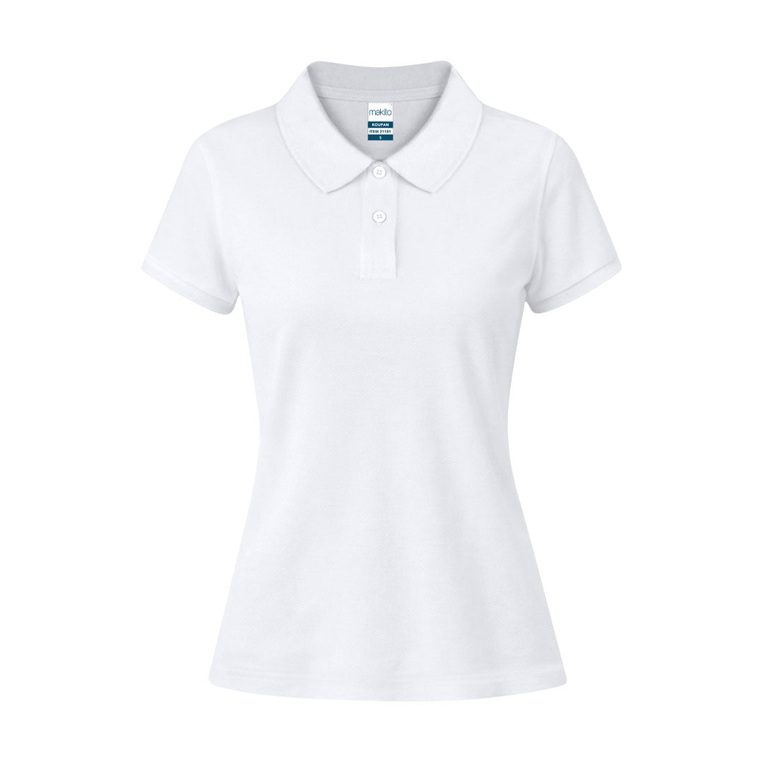 Polo Mujer Blanco (lote de 50)