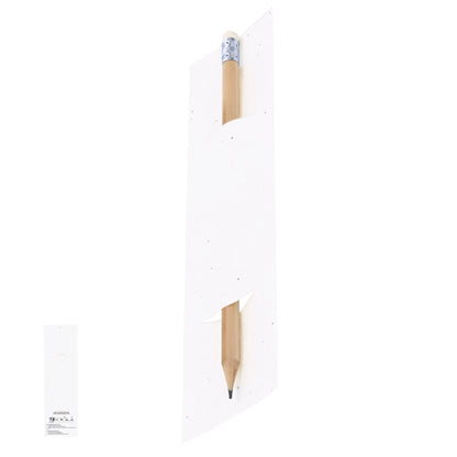 Lápiz Bambú con Papel Semillas Plantable