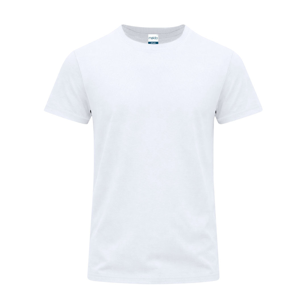 T-Shirt, Erwachsene, Weiß (100er-Pack)
