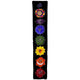 Banner vertical Chakra - Medianoche 183x35cm