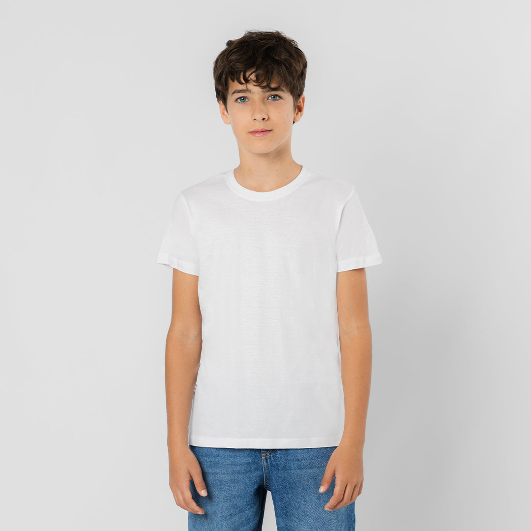T-shirt enfant blanc (lot de 10)