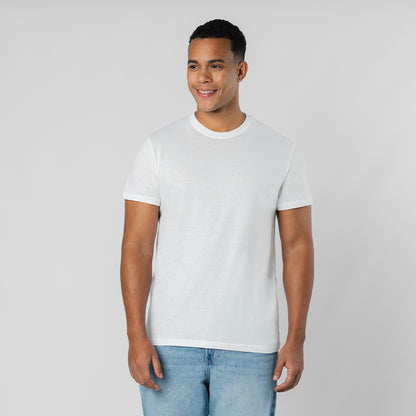 Weißes T-Shirt für Erwachsene (10er-Pack)