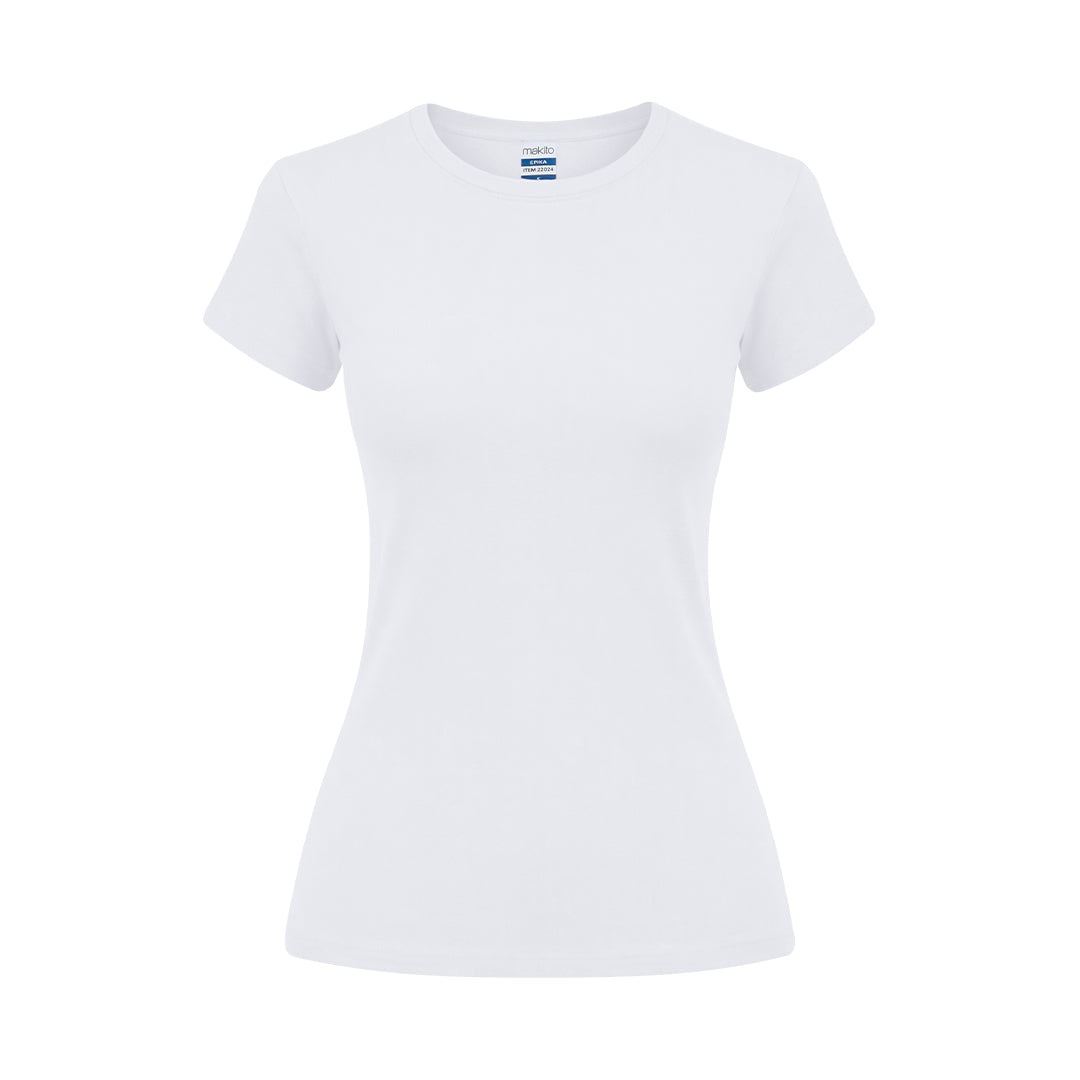 Damen-T-Shirt Weiß (10er-Pack)