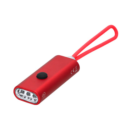 Linterna Aluminio Reciclado 3 LEDs Pilas Incluidas