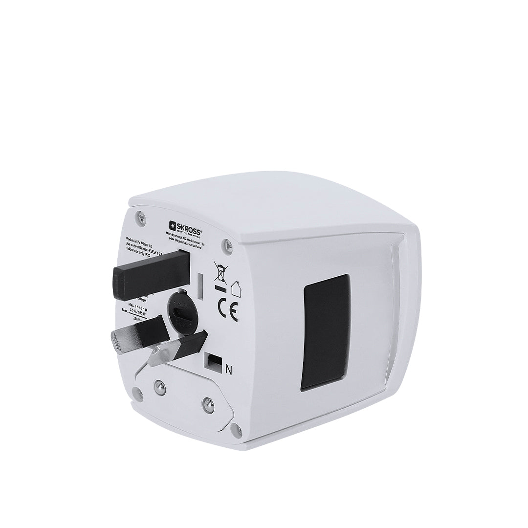 Adaptador Viaje Universal Skross (lote de 50)