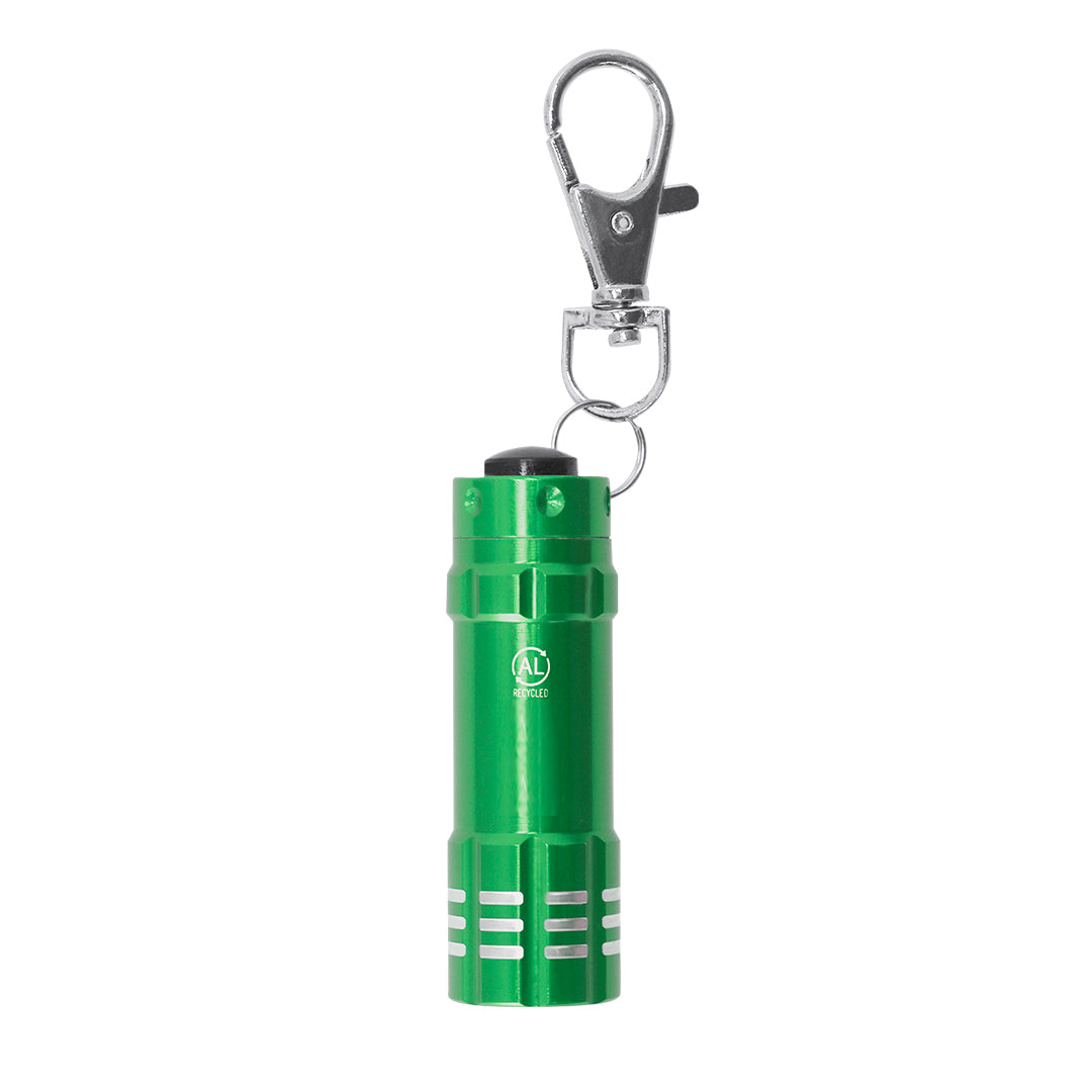 Llavero Linterna Aluminio Reciclado 3 LEDs