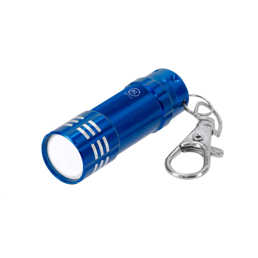 Llavero Linterna Aluminio Reciclado 3 LEDs